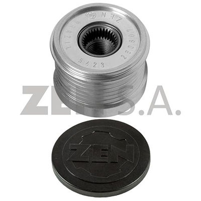 [28633,28682F550181] POLEA RUEDA LIBRE RENAULT DUSTER LOGAN SANDERO CLIO II KANGOO SCENIC I TWINGO 04 08 NISSAN 7700110616 7701477689 16X6 96.000.45