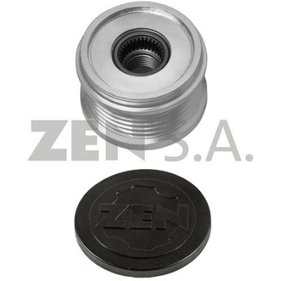 [28693,F236614,0706] POLEA RUEDA LIBRE FORD FIESTA 1.7 FUSION 1.7 MAZDA 2 1.7 PSA 1.4 6X16 VP2PSU10A352BA F235492 96.007.06