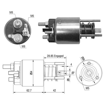 AUTOMATICO RELACIONADO PERKINS 12V