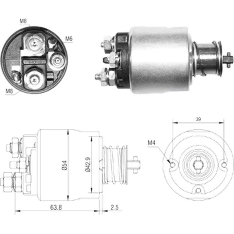AUTOMATICO CHEVROLET AVEO SONIC SAIL 12V