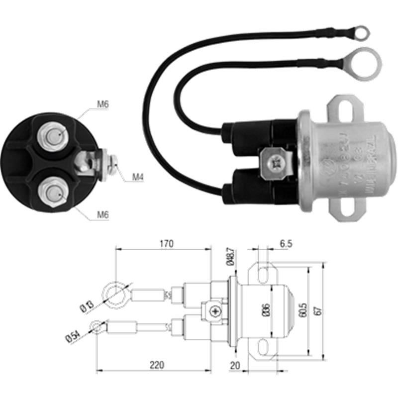 AUTOMATICO 29 37 38 39 41 42MT AUX 24V MERCEDES BENZ MB CATERPILLAR
