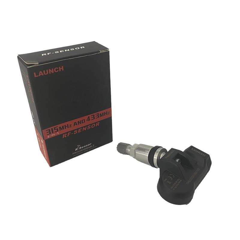 SENSOR TPMS MULTIFRECUENCIA (315MHZ 433MHZ) PROGRAMABLE CON VALVULA METALICA