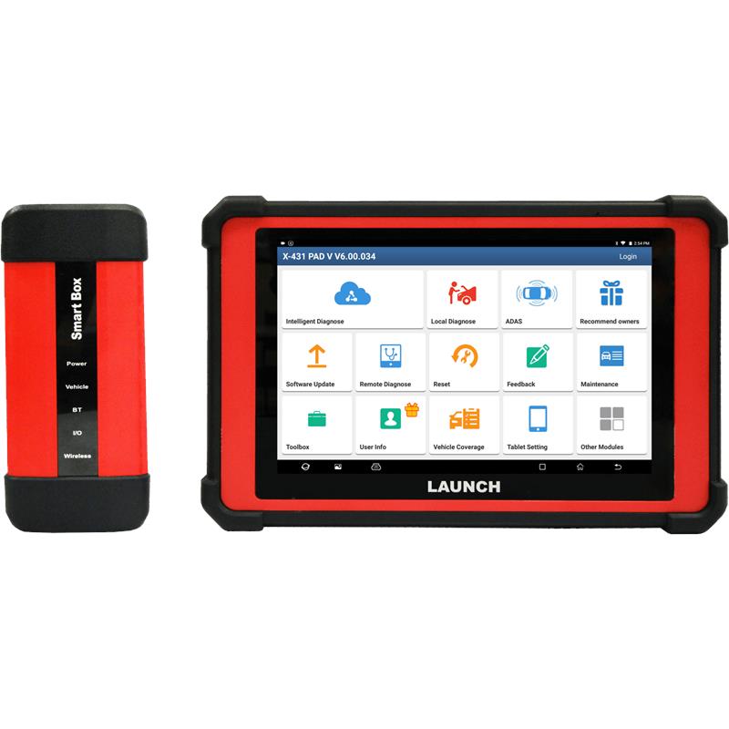 [X431 PAD V] ESCANER DE DIAGNOSTICO 12 Y 24V INCLUYE PROTOCOLO CAN FD Y PASS THRU