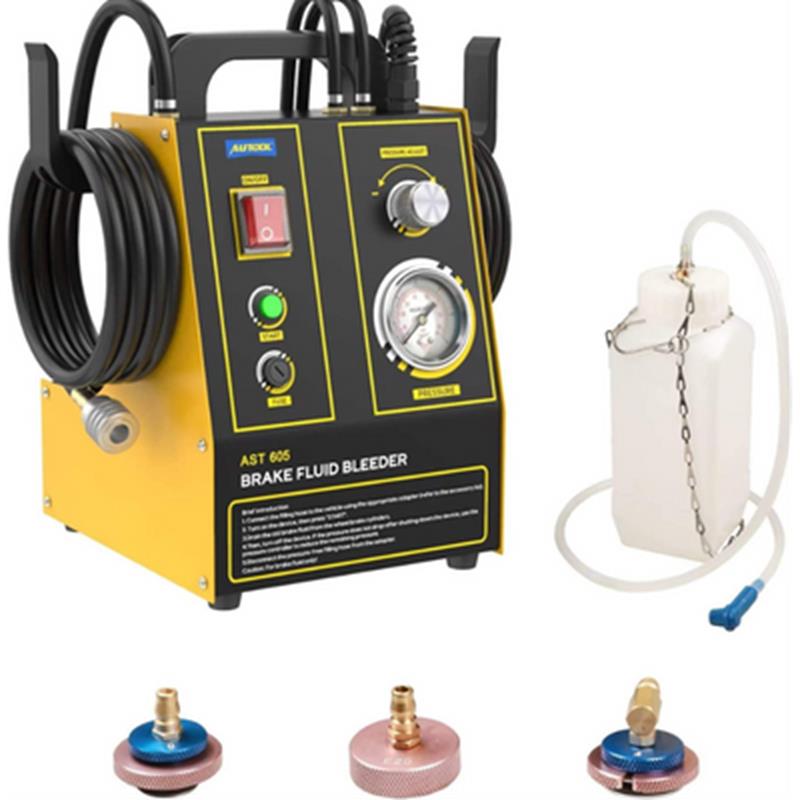 [AST605] MAQUINA EXTRACTORA DE LIQUIDO DE FRENOS (NO INCLUYE KIT DE ACCESORIOS PARA TAPAS DEPOSITO DE LIQUIDO DE FRENOS).