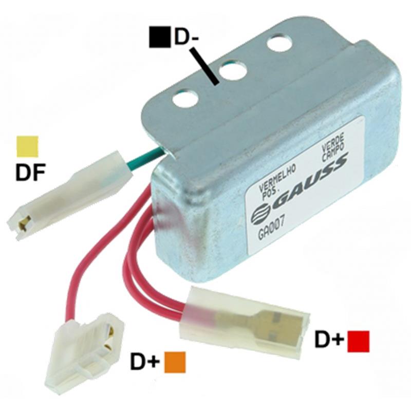 REGULADOR VW VOLKSWAGEN BRASILIA KOMBI 12 55 EXTERNO TIPO BOSCH (GA1522)