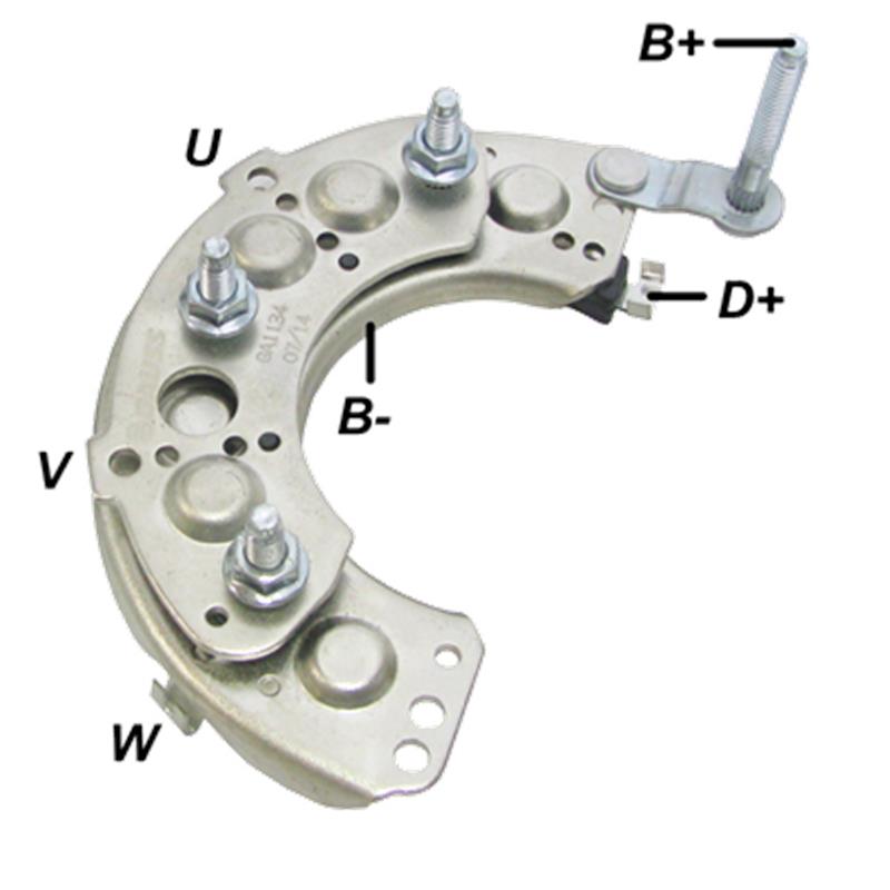 RECTIFICADOR NPR MV 90AMP 6X35A TRIDIODO 111MM TIPO POONG SUNG
