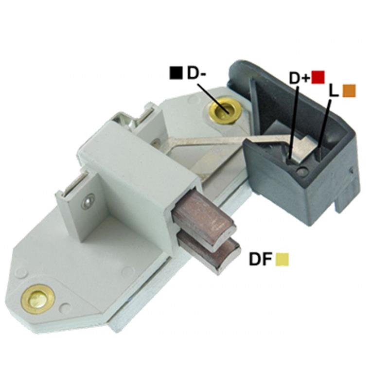 [IX110,VRF119] REGULADOR MAZDA 323 FIAT 12 65 CON ESCOBILLAS TIPO MAGNETI MARELLI (GA1501)