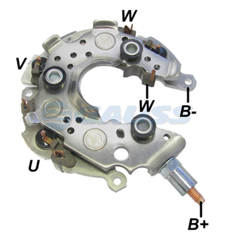 RECTIFICADOR TOYOTA VIGO 120AMP 6X50A AVALANCHE 113MM(GA141) TIPO DENSO