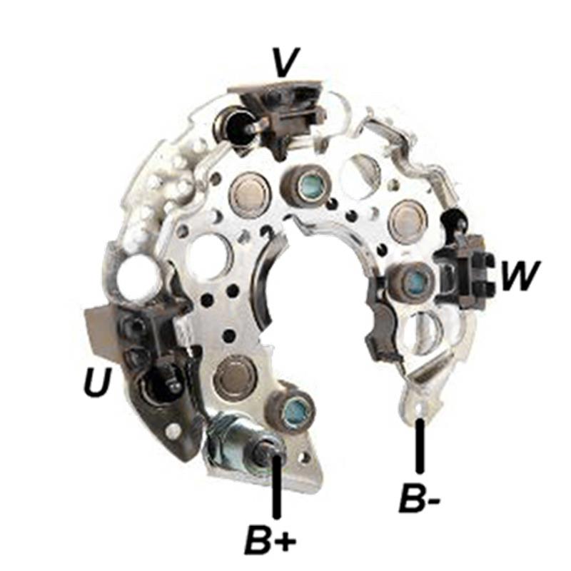 RECTIFICADOR NIPODENSO HONDA ACCORD ACURA ELEMENT 120AMP 6X50A 20-24VTIPO DENSO