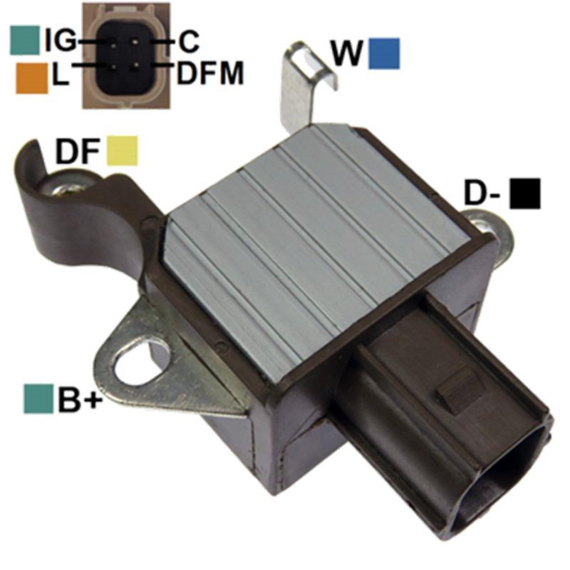 REGULADOR HONDA FIT 2.4 03-17 12 TIPO DENSO