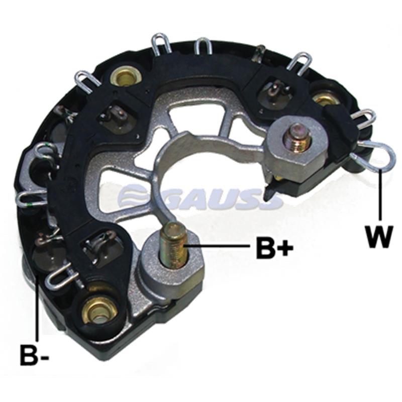 [IHR755,RH26] RECTIFICADOR FIAT PALIO 120AMP 6X50ACONEXION ESTRELLA (GA225 GA282) TIPO BOSCH