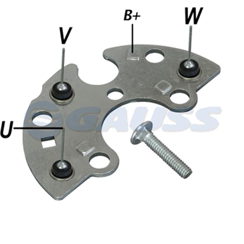 [9.121.450.313] RECTIFICADOR FORD 66 78CAMIONES 85AMP 6X35A(GA008 GA008N) TIPO BOSCH