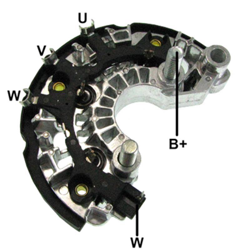 [DELCO: 112M03] RECTIFICADOR CHEVROLET GM 140AMP 3X50A AVALANCHE (GA712) TIPO DELCO