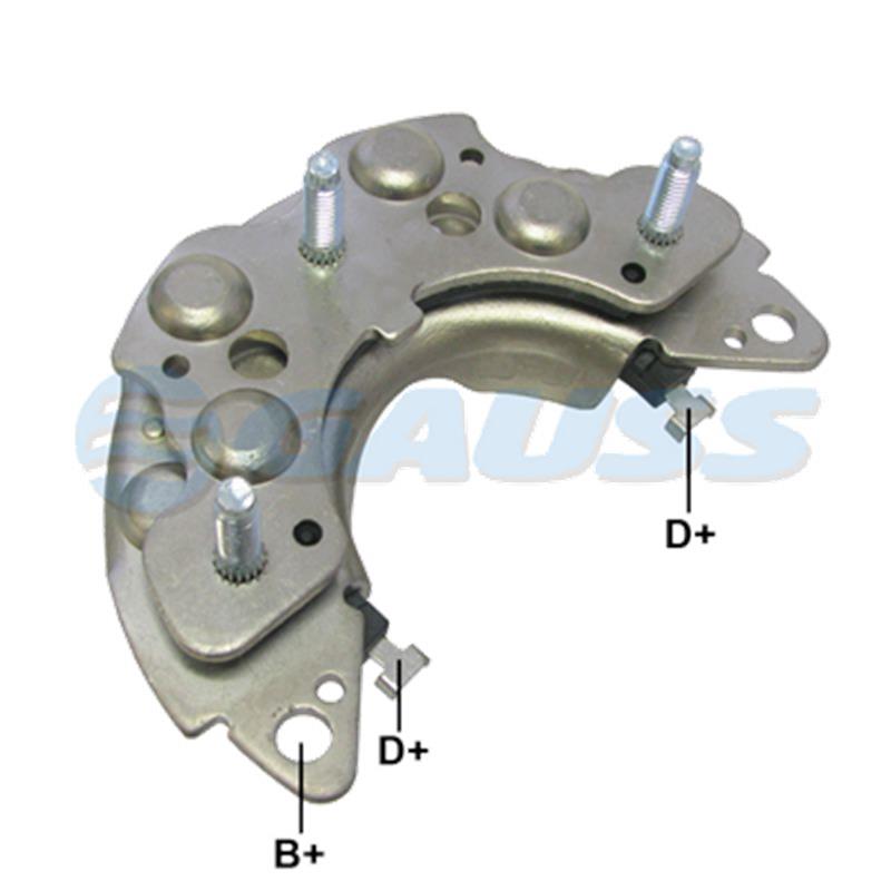 RECTIFICADOR NISSAN SENTRA B13 B14 16V 86>88 120AMP 6X50A AJUSTE PRESIONTIPO HITACHI