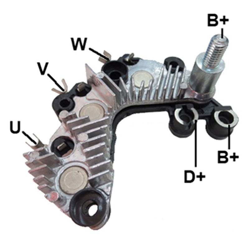 RECTIFICADOR HYUNDAI ATOS KIA PICANTO 1.0 70AMP 3X35A AVALANCHE (GA293) TIPO VALEO