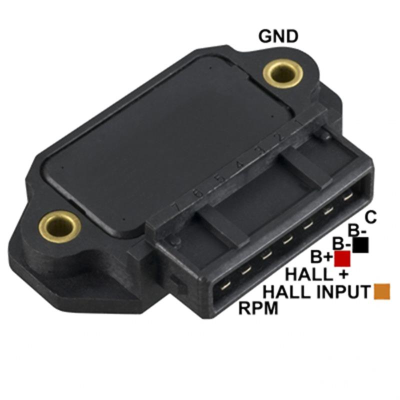 [BM342] MODULO ENCENDIDO VW VOLKSWAGEN MB AUDI LADA 7 PIN TIPO BOSCH