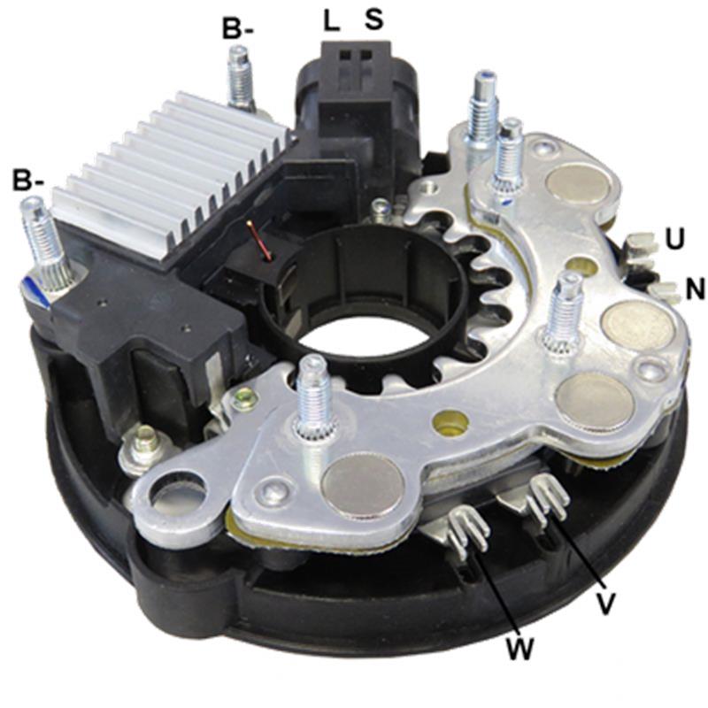 CONJUNTO REG+RECT NISSAN PATHFINDER 80AMP 8X35A 6X10MMTIPO HITACHI