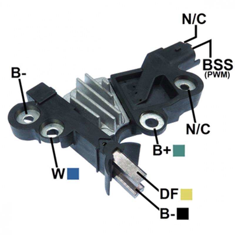 [IB6135 VR-B135] REGULADOR INTELIGENTE BMW MINICOUPER 12V PROTOCOLO:BSS TIPO BOSCH TIPO B ID:7 F00M346135 1986AE0052