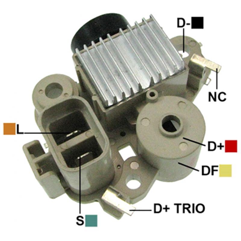 REGULADOR HYUNDAI ATOS ACCENT ELANTRA BOB CAT 12 2 L-S TIPO MANDO