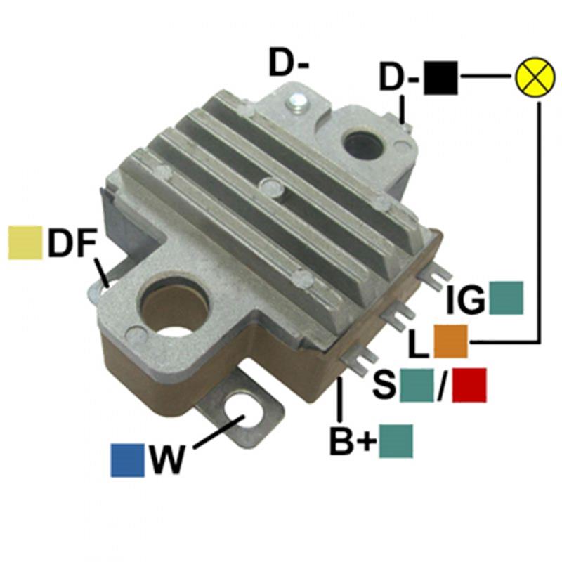 REGULADOR HINO TOYOTA 12 S-L-IG TIPO NIPPONDENSO