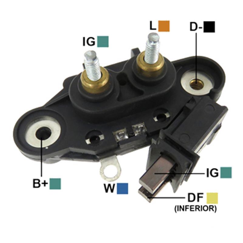 REGULADOR RENAULT 19 12V 2 TORNILLOS IG-L TIPO MOTOROLA