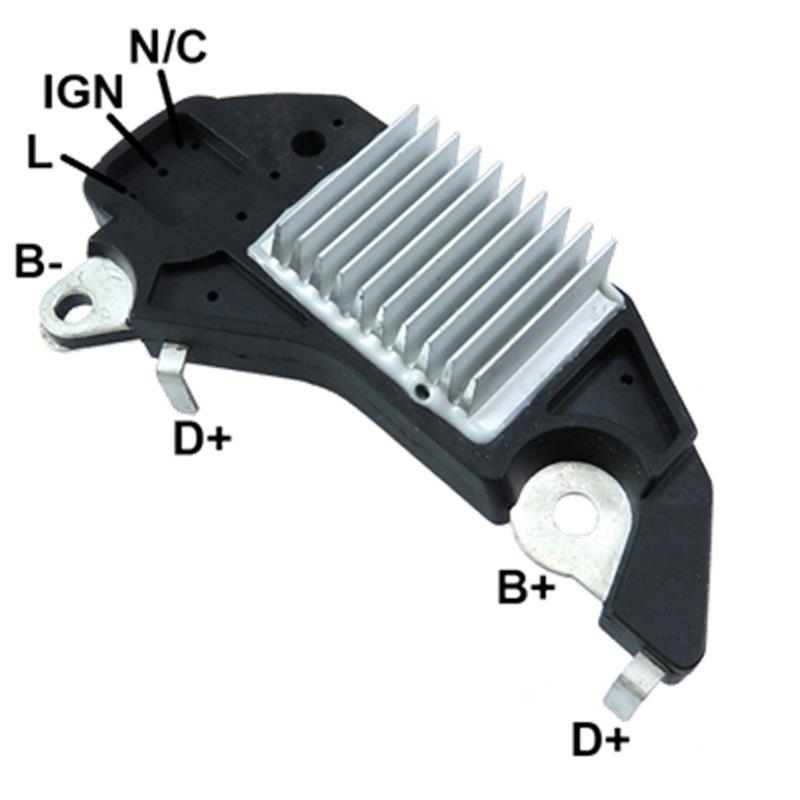 REGULADOR CHERY TIGGO 1.6 16V 12 3 CONEXIONES L-IG-N C TIPO CHERY (GA1605)