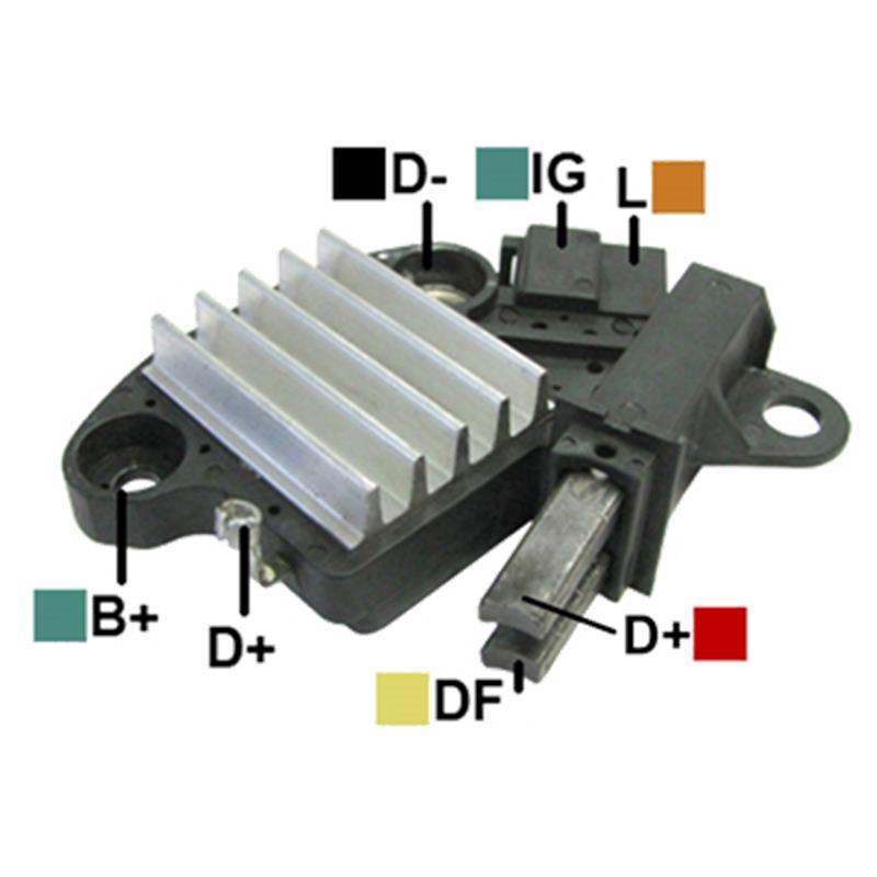 REGULADOR CHERY QQ 3 > 2015 12 2 CONEXIONES IG-L TIPO CHERY (GA1603)