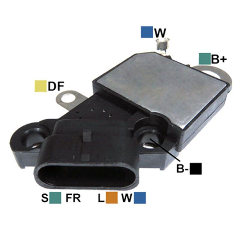 REGULADOR FREIGHTLINER KENWORTH NAVISTAR MACK VOLVO 24SI 12 CONECTOR 4 S-FR-L-W TIPO DELCO