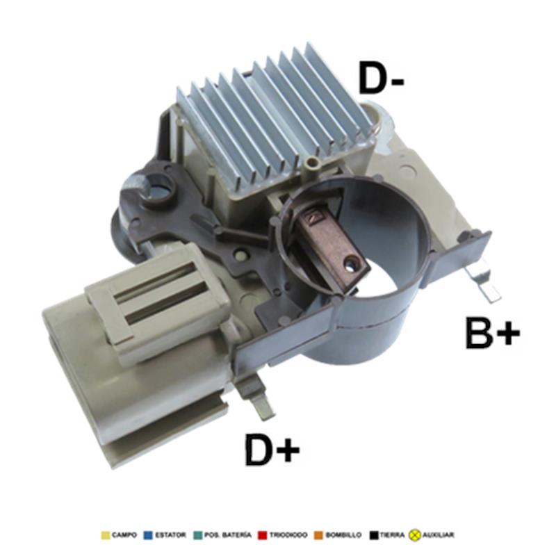 [IM277 VRH2009-26] REGULADOR KIA SPORTAGE L4 2.0 FORD ESCORT MAZDA 323 SUBARU SVX H6 134088 12V