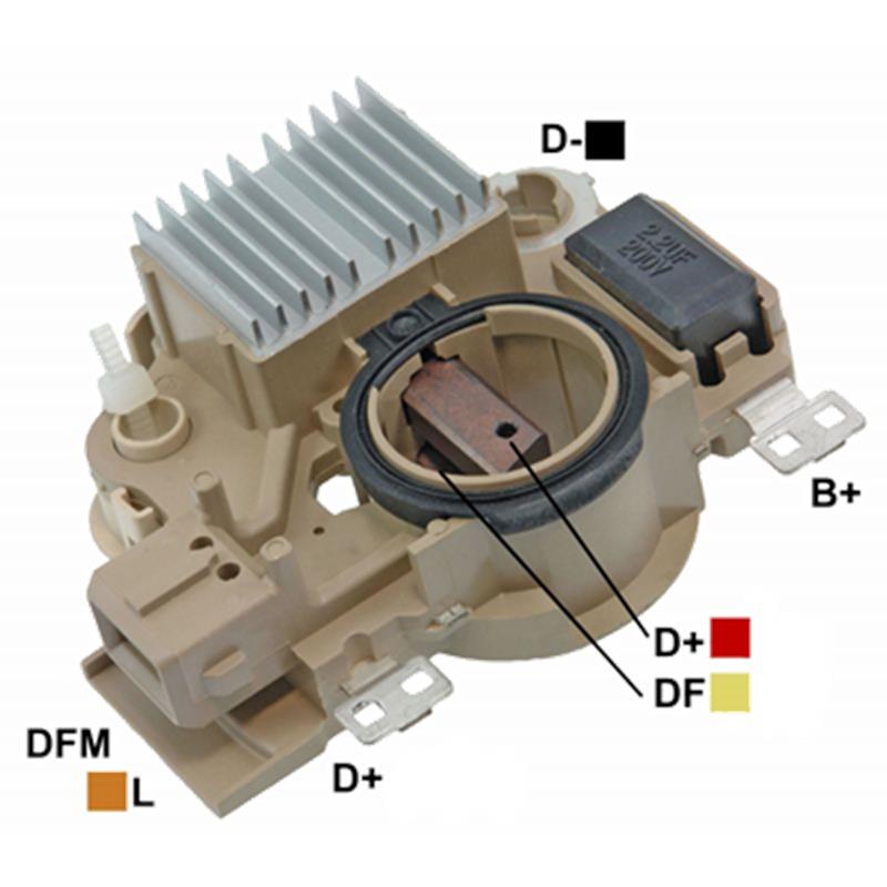 REGULADOR FORD FIESTA 99>2000 12 2 DFM-L TIPO MITSUBISHI