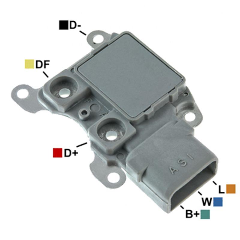 [F794,GR786M] REGULADOR FORD 150 FORD 350 EXPLORER 12 SIN ESCOBILLAS 3 B+-W-L TIPO MOTORCRAFT F794 (GA1201)