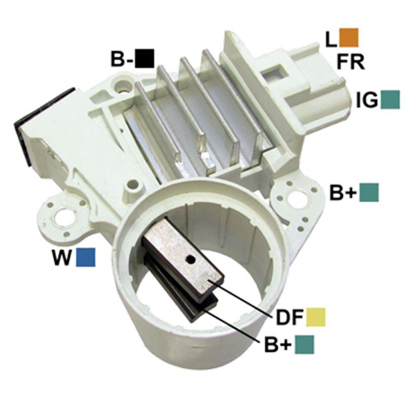 [F602,GR920] REGULADOR FORD 150 FORD 350 V6 2008 12 ALTERNADOR 6G 3 L-FR-IG TIPO MOTORCRAFT