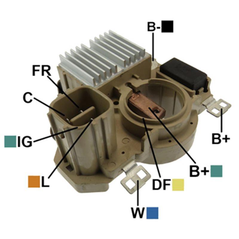 REGULADOR HONDA CIVIC HRV SUZUKI VITARA GLX 12 4 IG-C-L-FR TIPO MITSUBISHI