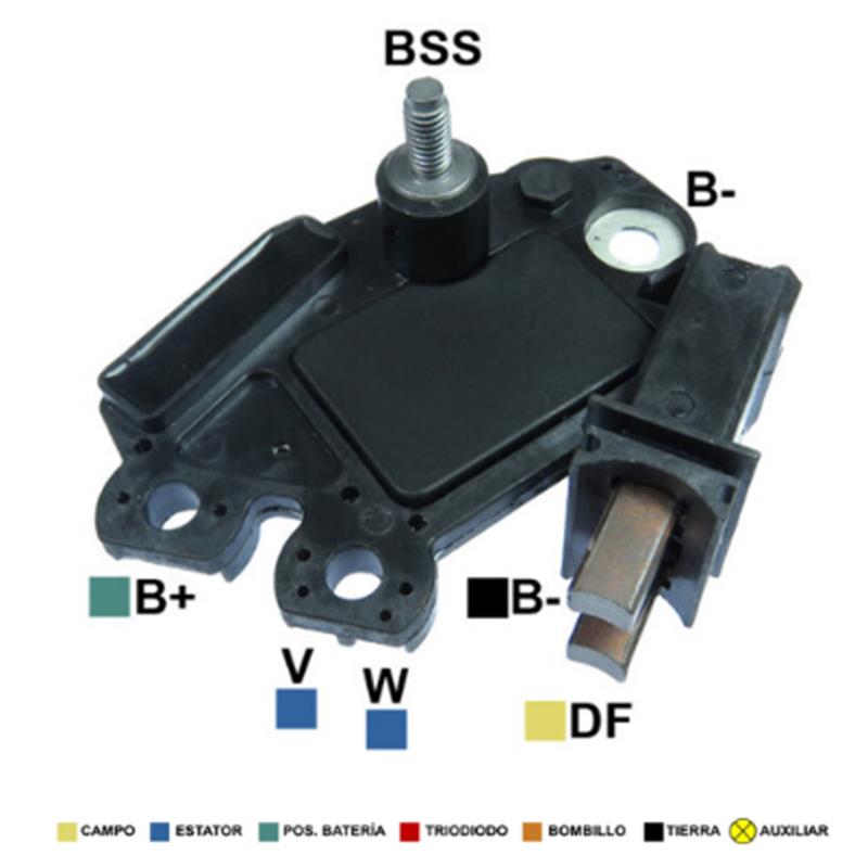 REGULADOR BMW 323I 325I 325XI 525XI 530I 325I 23I 12V BSS 851009001 2543204 2543231 235853