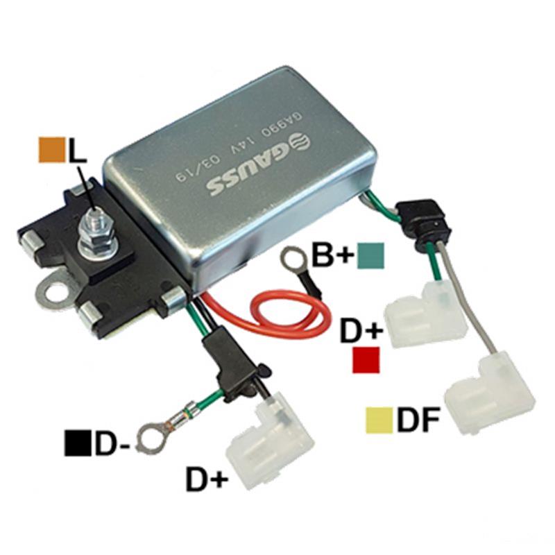 REGULADOR TRACTOR 12 55 TORNILLO 5 CABLES TIPO LUCAS