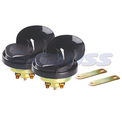 PITOS CARACOL 12V Ø90MM 4.5A 2 TERMINALES JUEGO X 2 BLISTER