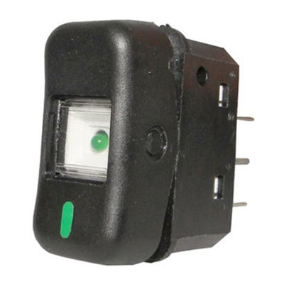 SWITCH TECLA 24V CAMIONES OMNIBUS MBB 5 TERMINALES