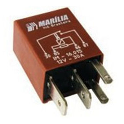 [86AU14N89A] RELE 4P 12V 30AMP FIAT UNO FIESTA MONZA VOLKSWAGEN GOL