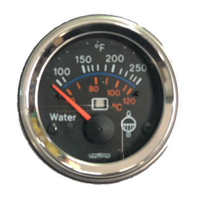 [V37012C] MARCADOR TEMPERATURA AGUA ELECTRICO 12V 40Ø-120Ø CON PILOTO INTELIGENTE AVISA > TEMPERATURA 100°C