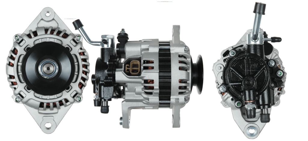 ALTERNADOR KIA PREGIO K2700 2.7 J2 97-99 12V 75AMP POLEA EN V 115937 0K43A-18300 37300-4Z500 37300-4Z505 37300-4Z600 600811