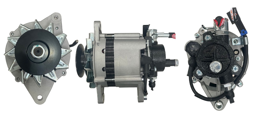 ALTERNADOR ADAPTACION HITACHI MV 24V 40AMP BOMBA PEQUEÑA POLEA SENCILLA NEW