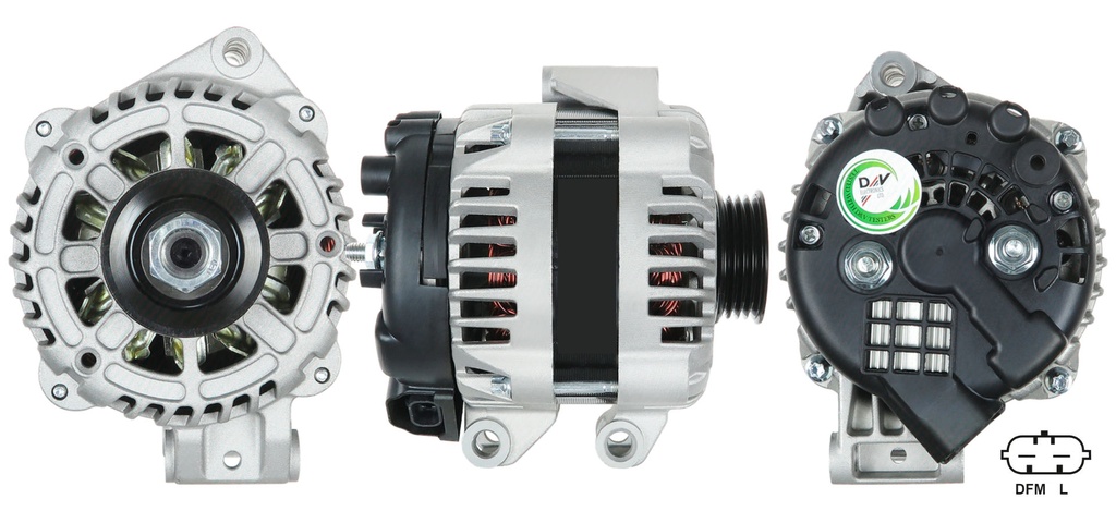 ALTERNADOR CHEVROLET ONIX 1.4 CRUZE LT COBALT LS 12V 80AMP 4PK DFM UD18644A GA941 GA1756