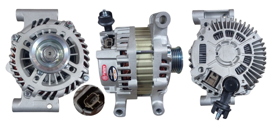 ALTERNADOR FORD FOCUS 2008 12V 175AMP 3 PINES P:6PK T:MITSUBISHI 11270N