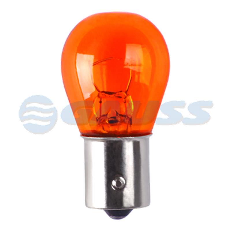 BOMBILLO MINIATURA 1141 BAU15S PY21W 12V 21W DIRECCIONAL AMBAR PIN DIAGONAL STD CAJA X 10 1987302812 7507 105612496
