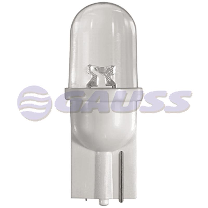 BOMBILLO BALLONETA LED LARGO BLANCO 12V /BLISTERX2 UNID. MOTOCICLETA