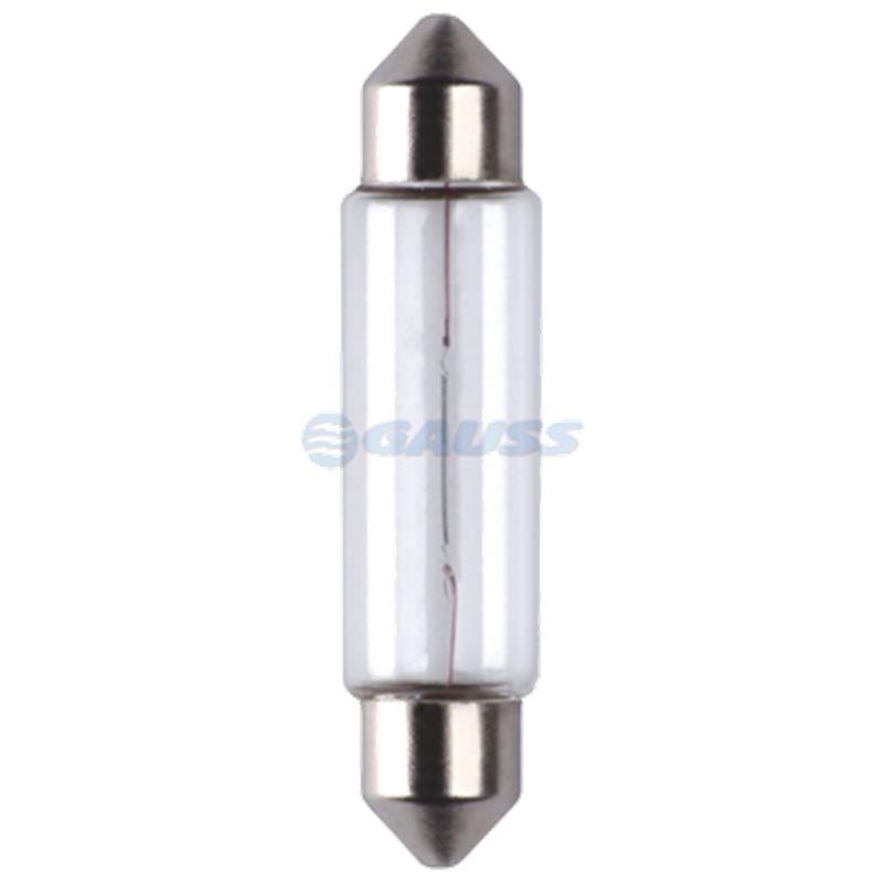 [6411] BOMBILLO TIPO FUSIBLE STD 12V 10W 11*44MM /CAJAX10 UNID. MOTOCICLETA