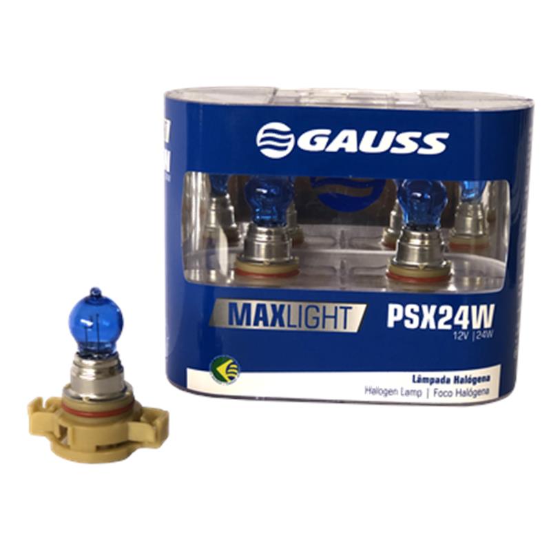 [12276NVB-B1] BOMBILLO HALOGENO H16 PG207 PSX24W 12V 42W EXPLORADORA MAXLIGHT 110% MAS LUZ PREMIUM DUOPACK RENAULT DUSTER JEEP DODGE JOURNEY