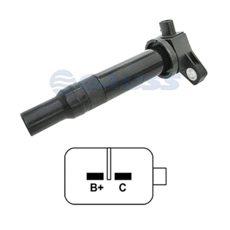 BOBINA ENCENDIDO HYUNDAI ACCENT VISION ELANTRA 1.6 KIA RIO 1.6 2P GC4023 LEIG161 SD-5115