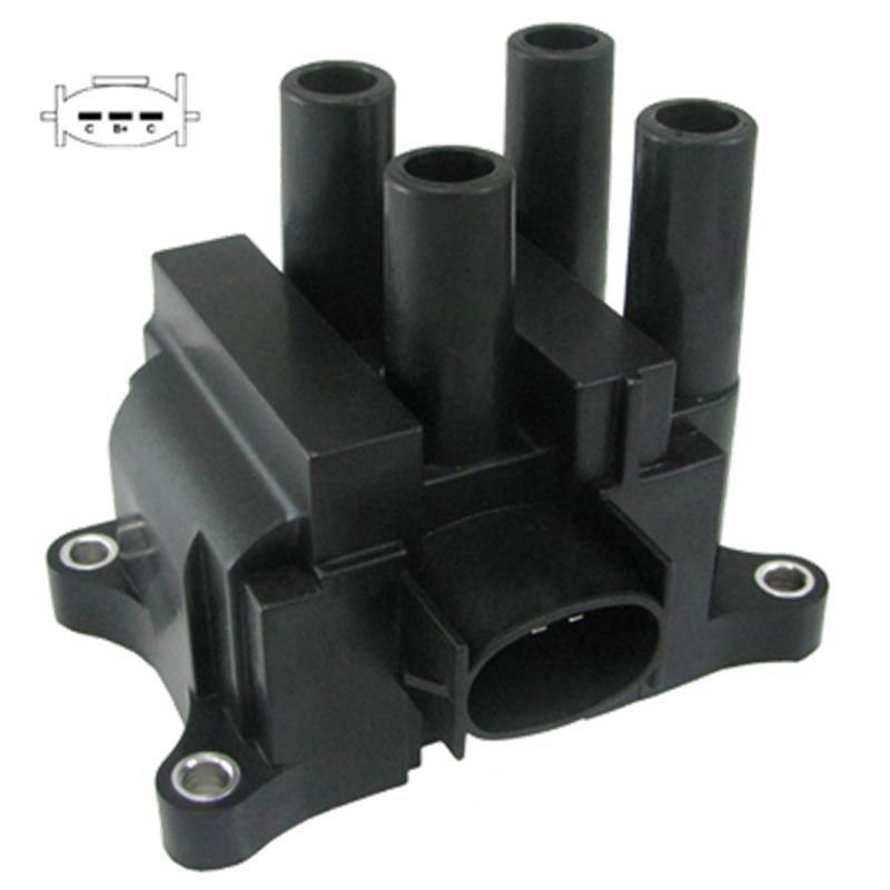BOBINA ENCENDIDO FORD FIESTA IV FOCUS ECOSPORT MAZDA 6 3P  GC4029 SD-3028  GC4030  LEIG001