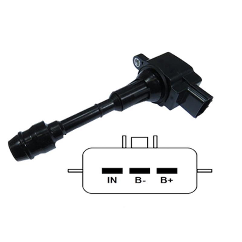 [RFD480,90TF12029A1] BOBINA ENCENDIDO NISSAN ALTIMA 2.5 02 06 SENTRA 2.5 02 06 PRIMERA XTRAIL 2.5 02 06 3 P GC4778 SD-5084